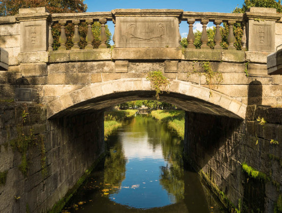 Grand-Canal-Dublin Bridge on the Grand Canal, Dublin